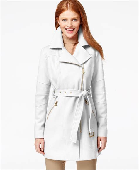 Michael Kors Asymmetrical Walker Coat 